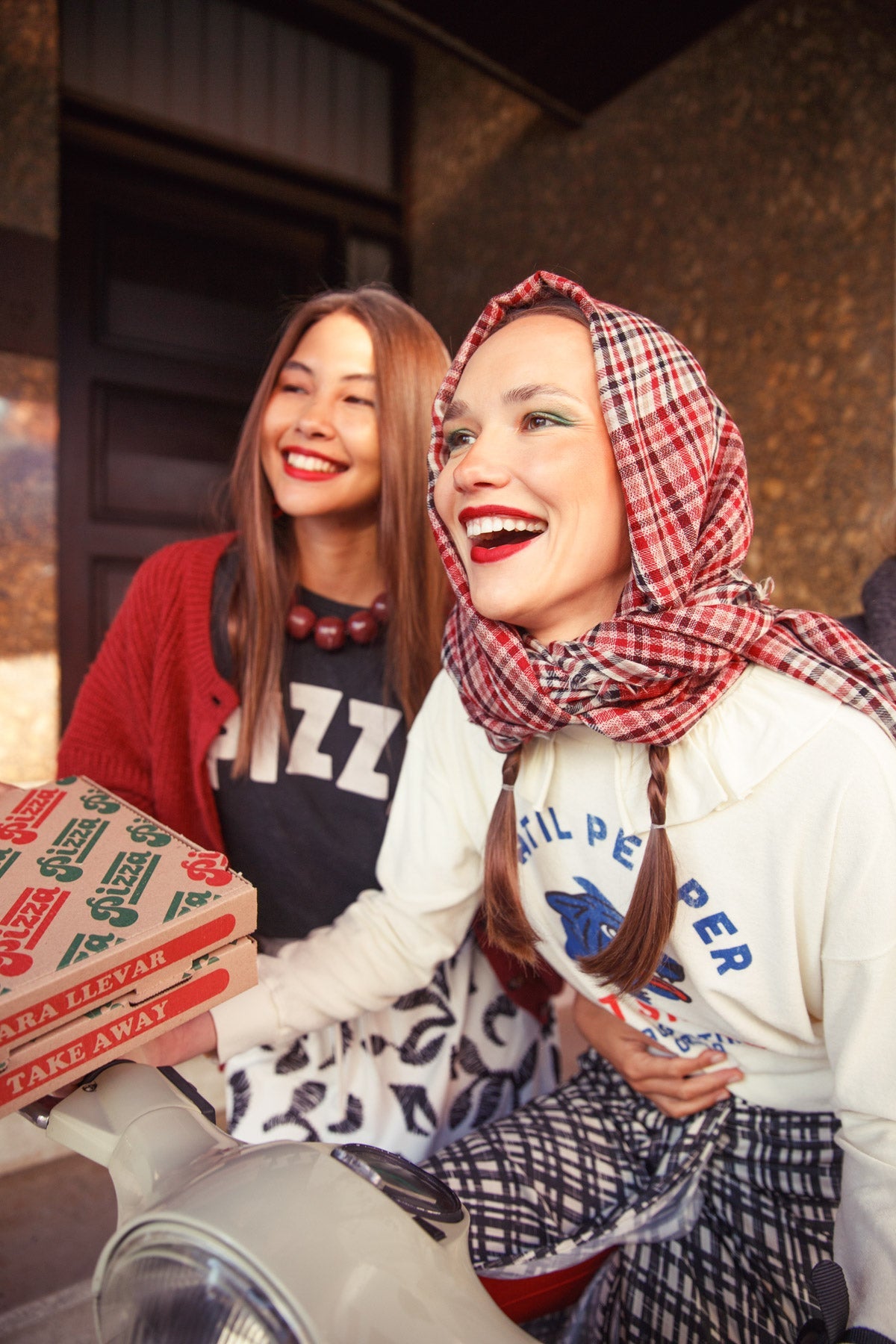 SISTERS DEPARTMENT - Écharpe à carreaux