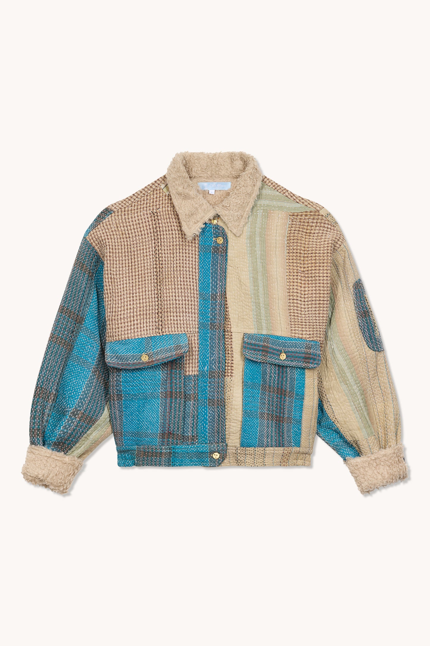 THE BLUE ISLAND - JIM FUR-LINED JACKET - TIGER