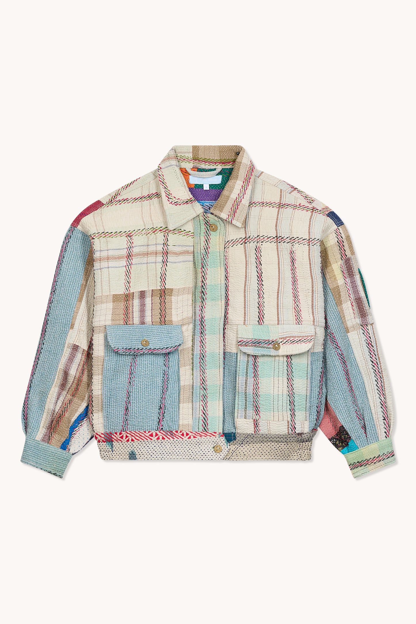 L'ÎLE BLEUE - BLOUSON JIM FOURRÉ - HORSE