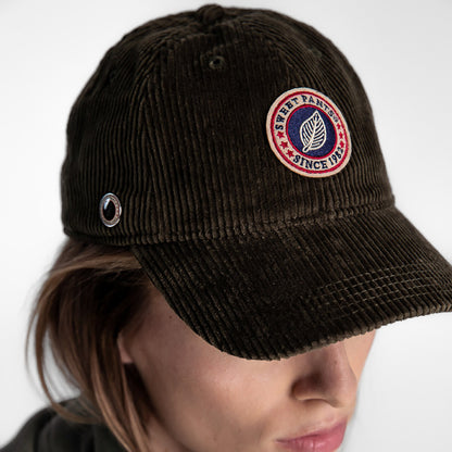 SWEET PANTS - Casquette Velour Army