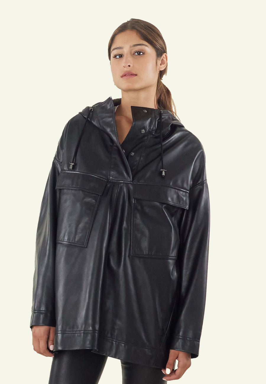 SERGE PARIENTE - Poncho Connect Black