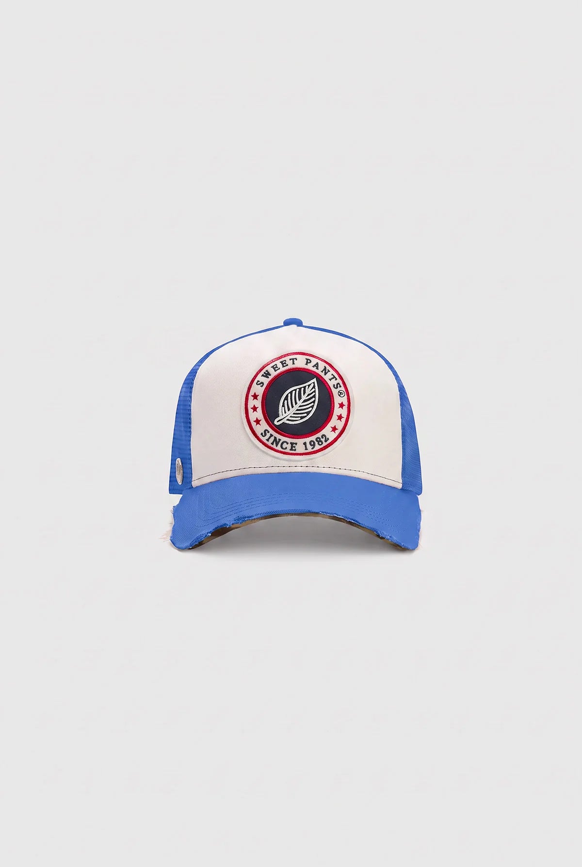 Casquette trucker Sweet Pants Home Run coloris azure, vue principale