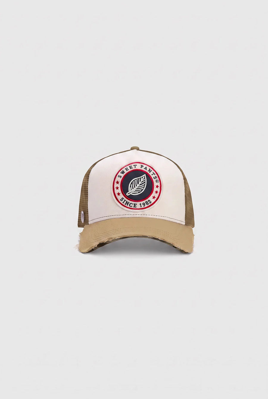 Casquette trucker Sweet Pants Home Run coloris kaki, vue principale