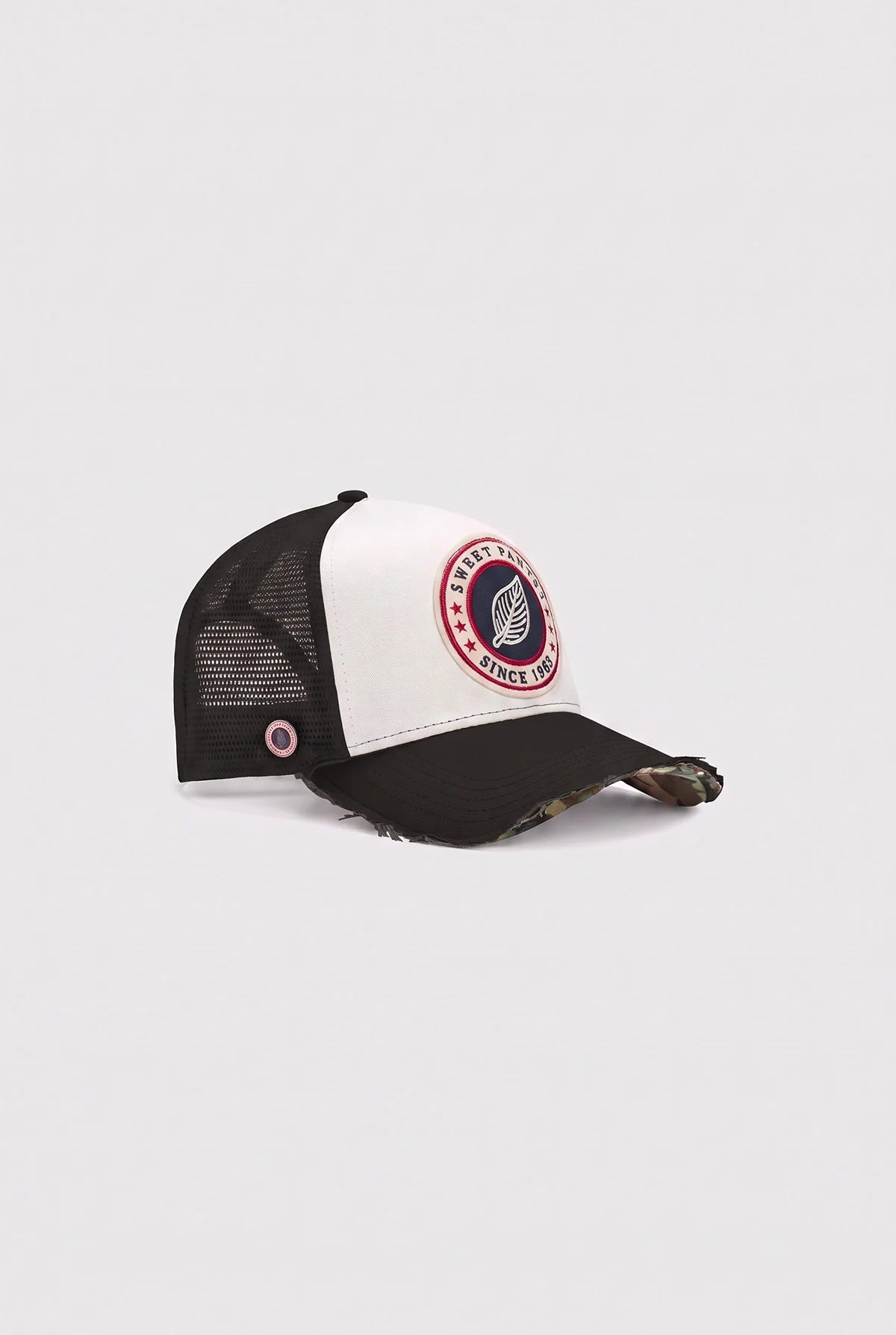 Casquette trucker Sweet Pants Home Run coloris noir, vue de détail