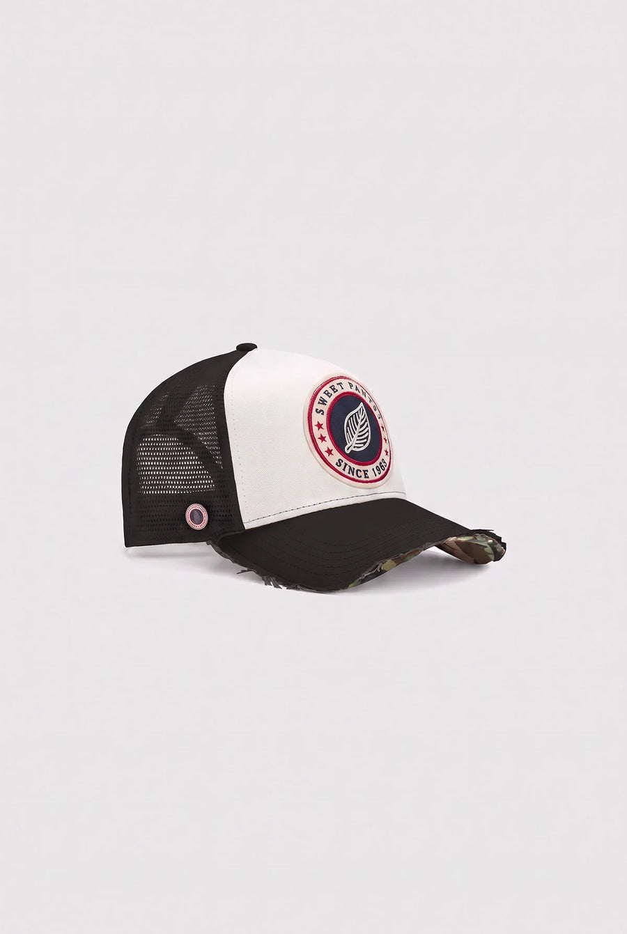 Casquette trucker Sweet Pants Home Run coloris noir, vue de détail