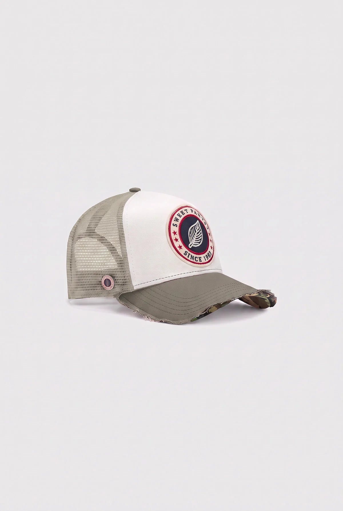 Casquette trucker Sweet Pants Home Run coloris gris, autre angle