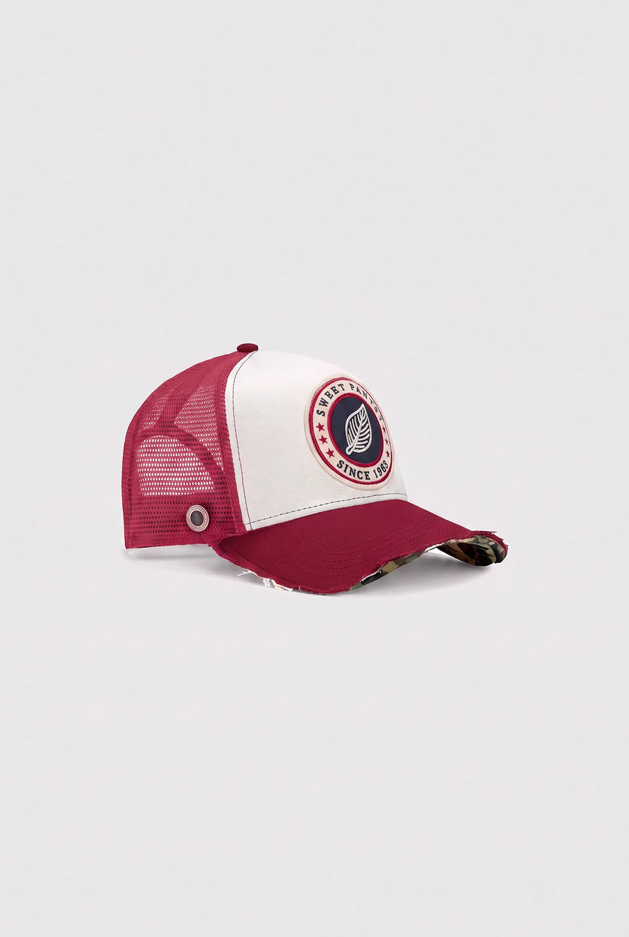 Casquette trucker Sweet Pants Home Run coloris windsor, vue de détail