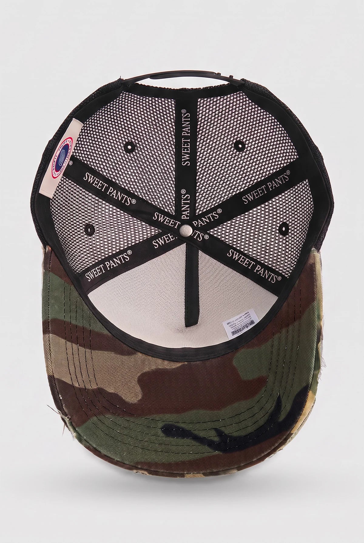 Casquette trucker Sweet Pants Home Run coloris noir, vue complémentaire