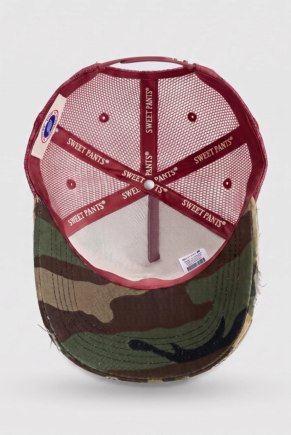 Casquette trucker Sweet Pants Home Run coloris windsor, vue complémentaire