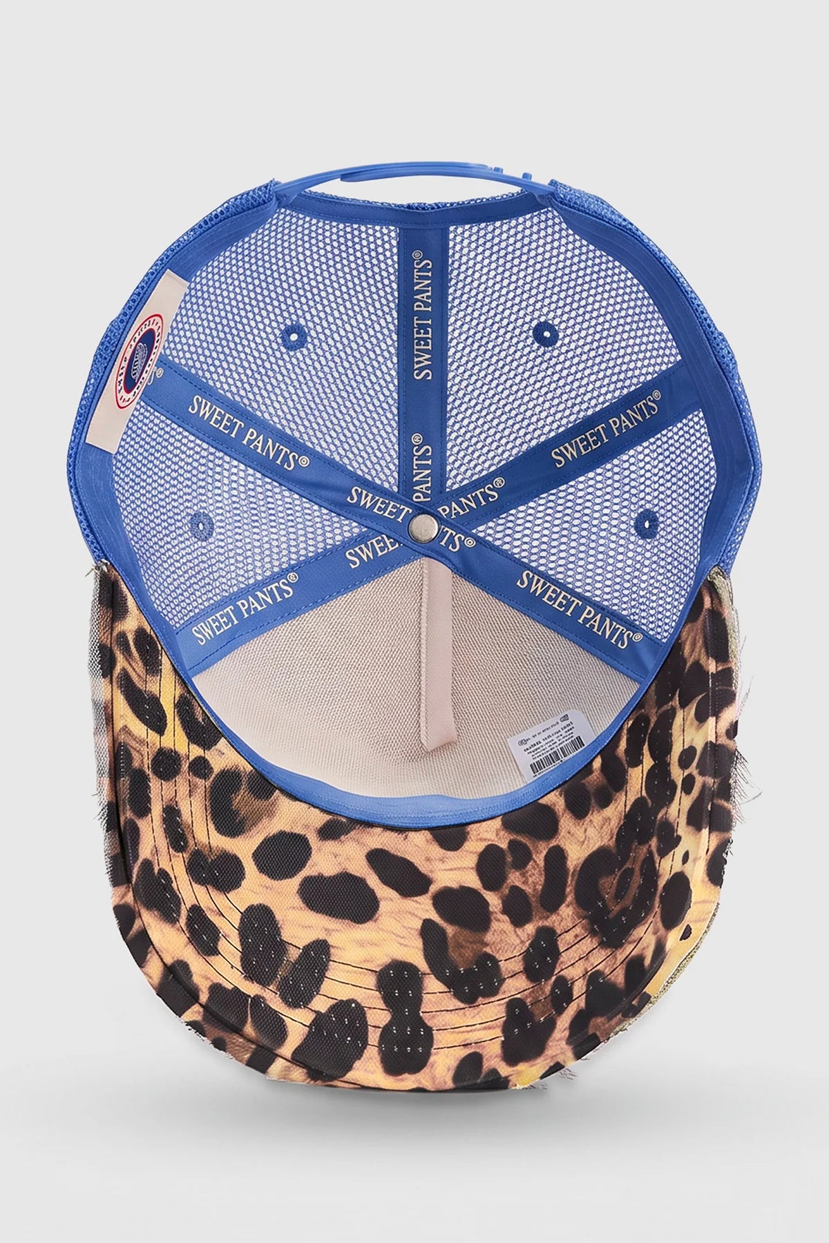 Casquette Sweet Pants Home Run Leo coloris azure, vue complémentaire