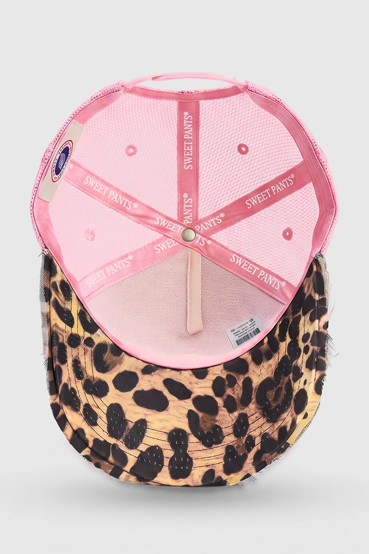 Casquette Sweet Pants Home Run Leo coloris peony, vue complémentaire