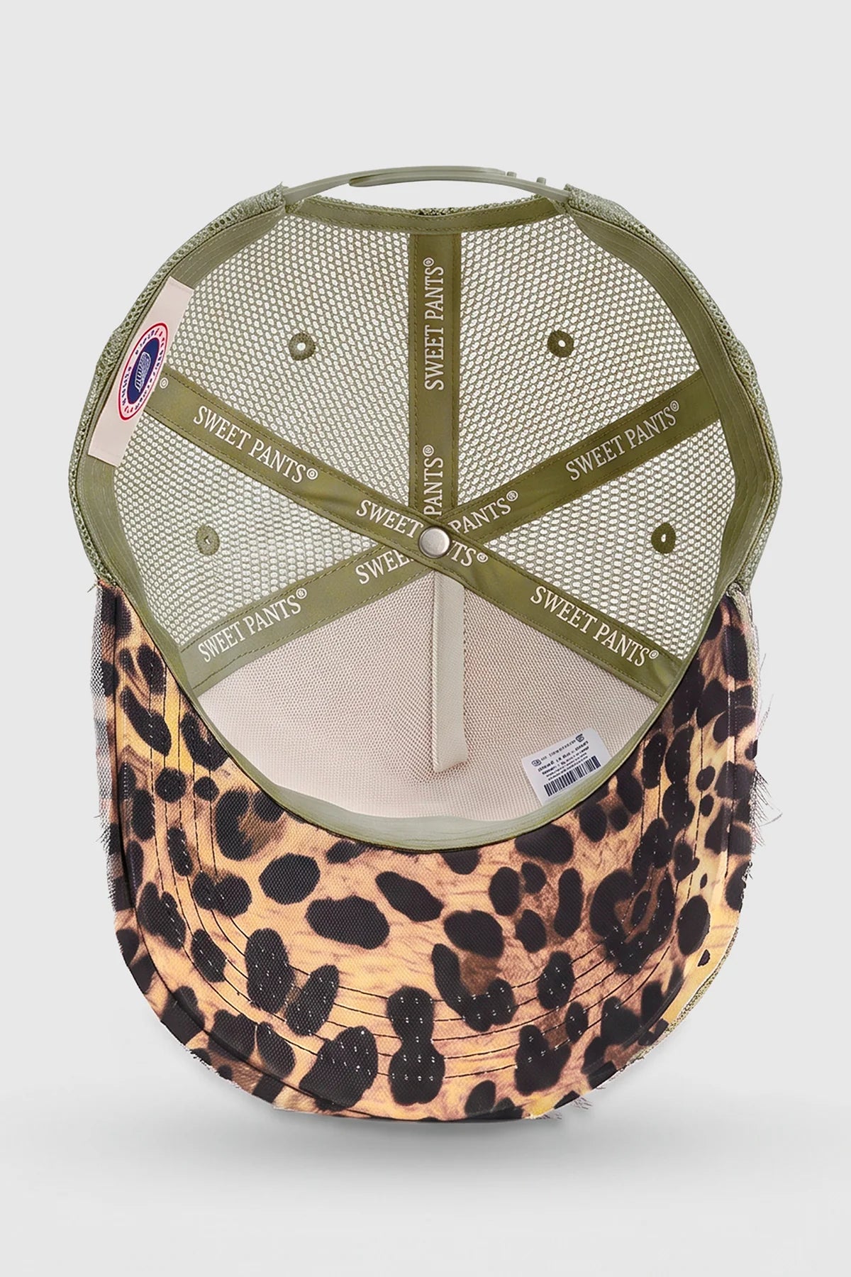 Casquette Sweet Pants Home Run Leo coloris sage, vue complémentaire
