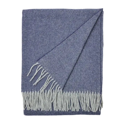 GIARDINO SEGRETO - PLAID BLEU