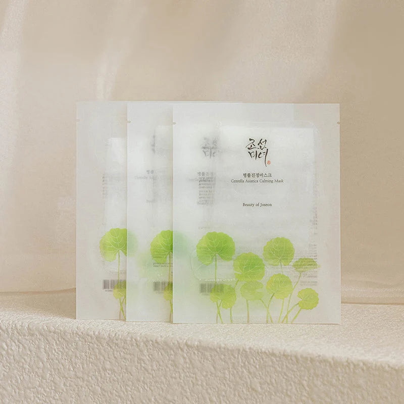 Masque apaisant Centella Beauty of Joseon, mise en situation