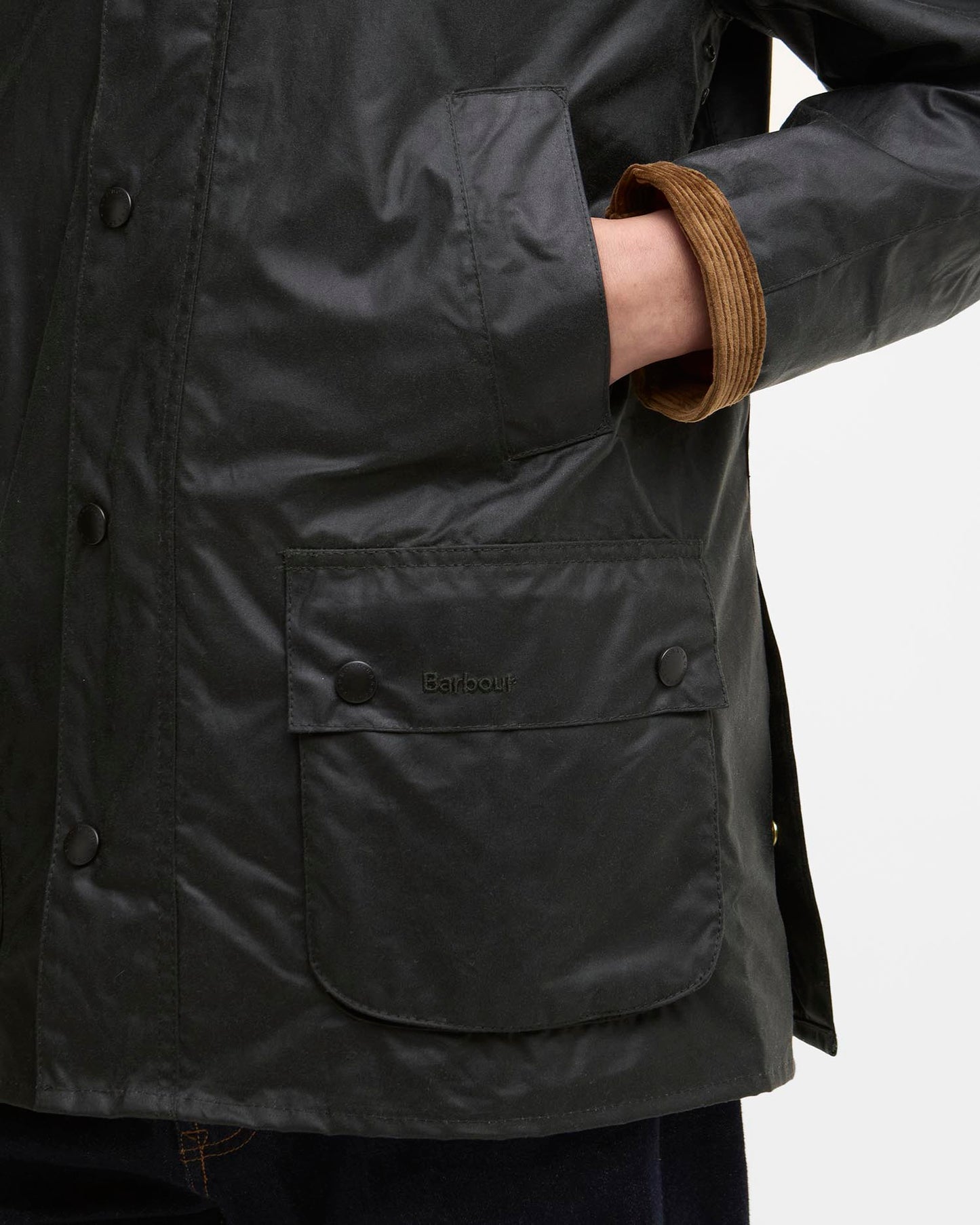BARBOUR - Festive Ashby Waxed Jacket