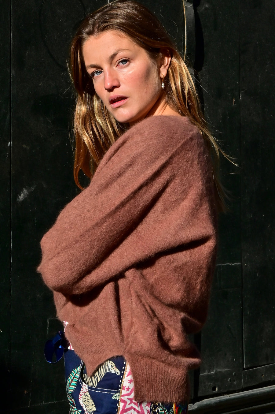 ESTHÈME - Pull Col V Raccoon