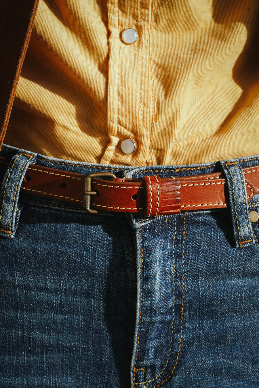 BERTHILLE - Fringed Belt