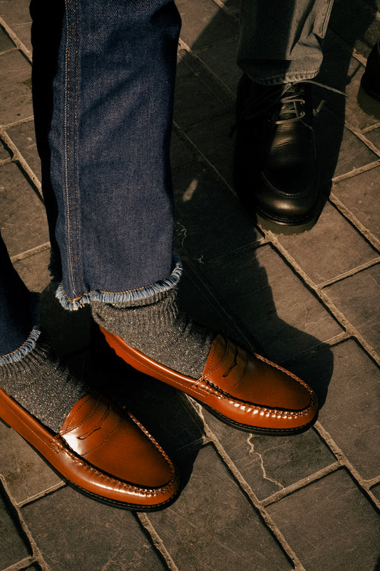 G.H. BASS- Weejuns Penny Loafers Cognac Leather