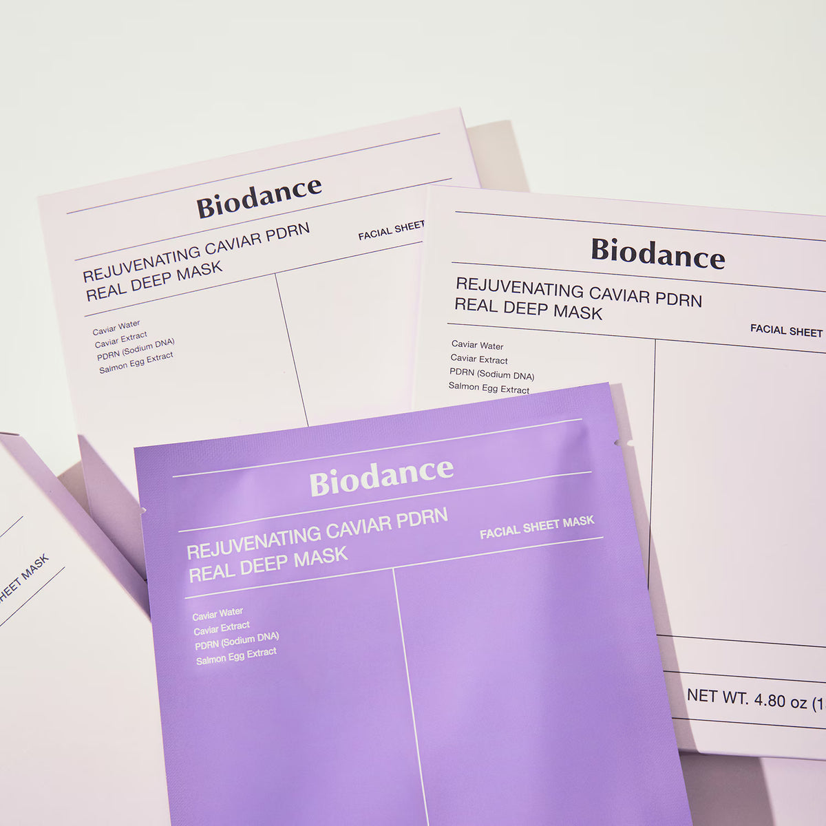 Masque de nuit Real Deep Caviar PDRN Biodance, mise en situation
