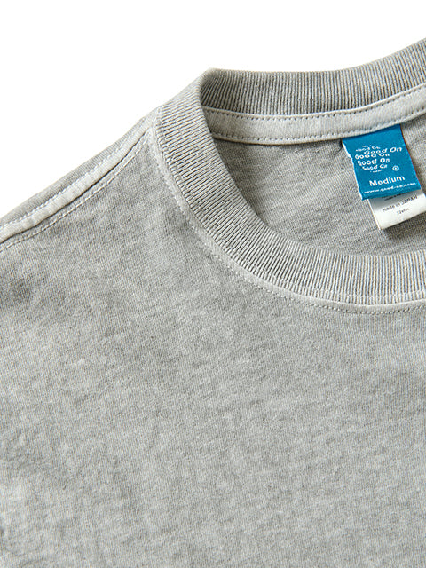 GOOD ON - SS Crew Tee P-Ash