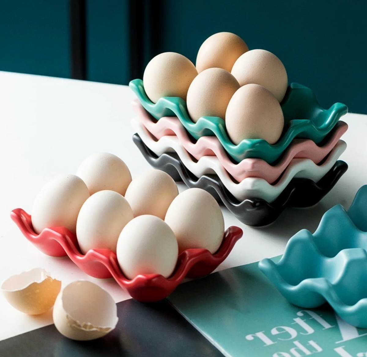 Coquetier Oeuf Original Coquetiers En Porcelaine, Tasse à Oeufs Blanche, 6 Tasses à Oeufs En Céramique Blanche, Coquille D Coquetier Oeuf à La Coque Coquetier Oeuf Original Coquetiers En Porcelaine, Tasse à Oeufs Blanche, 6 Tasses à Oeufs En Céramique Blanche, Coquille D Coquetier Oeuf à La Coque
