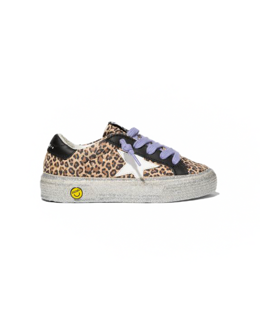 GOLDEN GOOSE - May Leopard Glitter