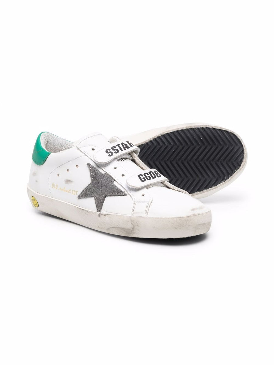 GOLDEN GOOSE - Old School Leder Grün 