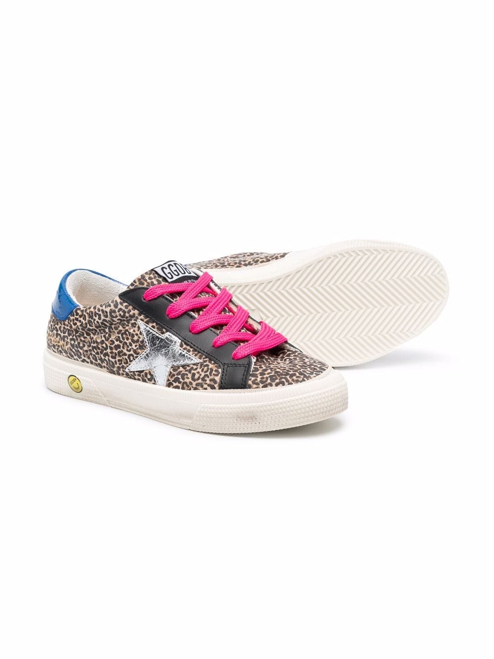 GOLDEN GOOSE - May Leopard Blue