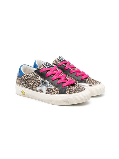 GOLDEN GOOSE - May Leopard Blue