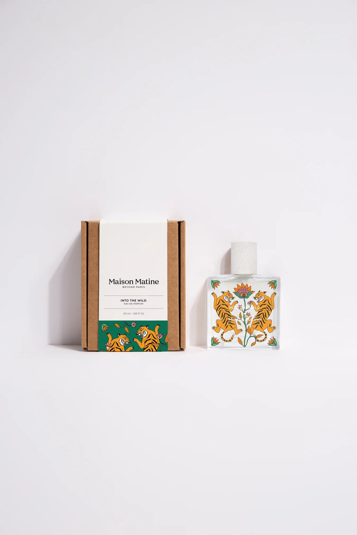 Eau de parfum Into the Wild Maison Matine, autre angle