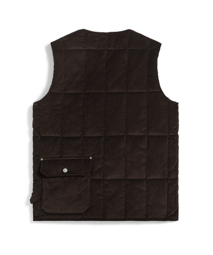 TAION - Work Corduroy V-Neck Sleeveless Vest