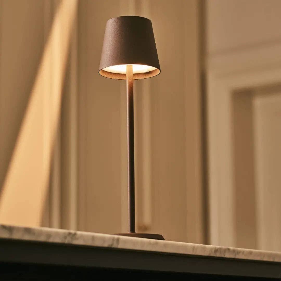 Lampe sans fil Jasper brun moka Tavellio, autre vue