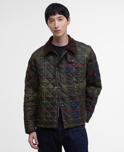 BARBOUR - Tartan Transport Quilted Jacket