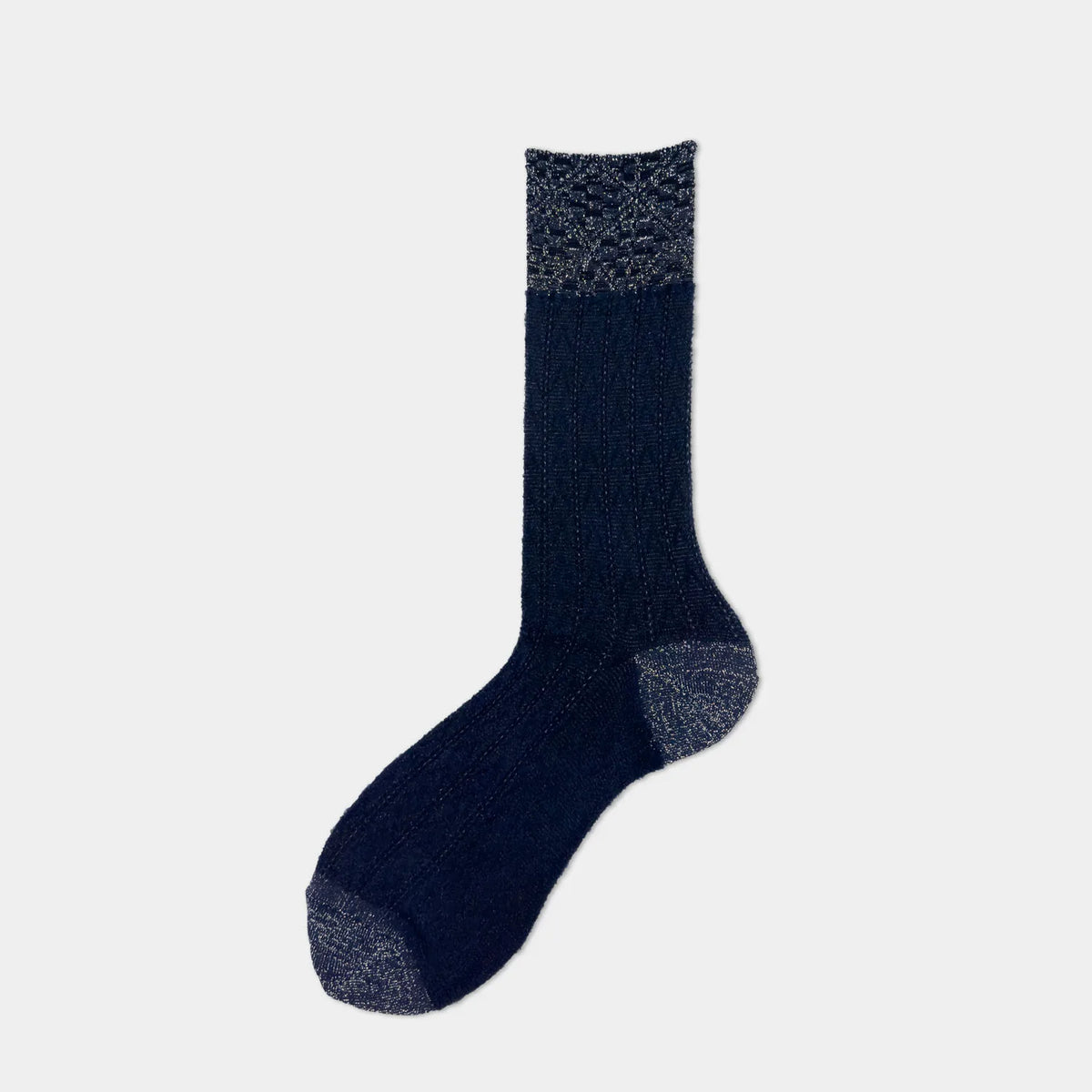 Chaussettes femme Alto Milano Thaico coloris blucina, vue principale