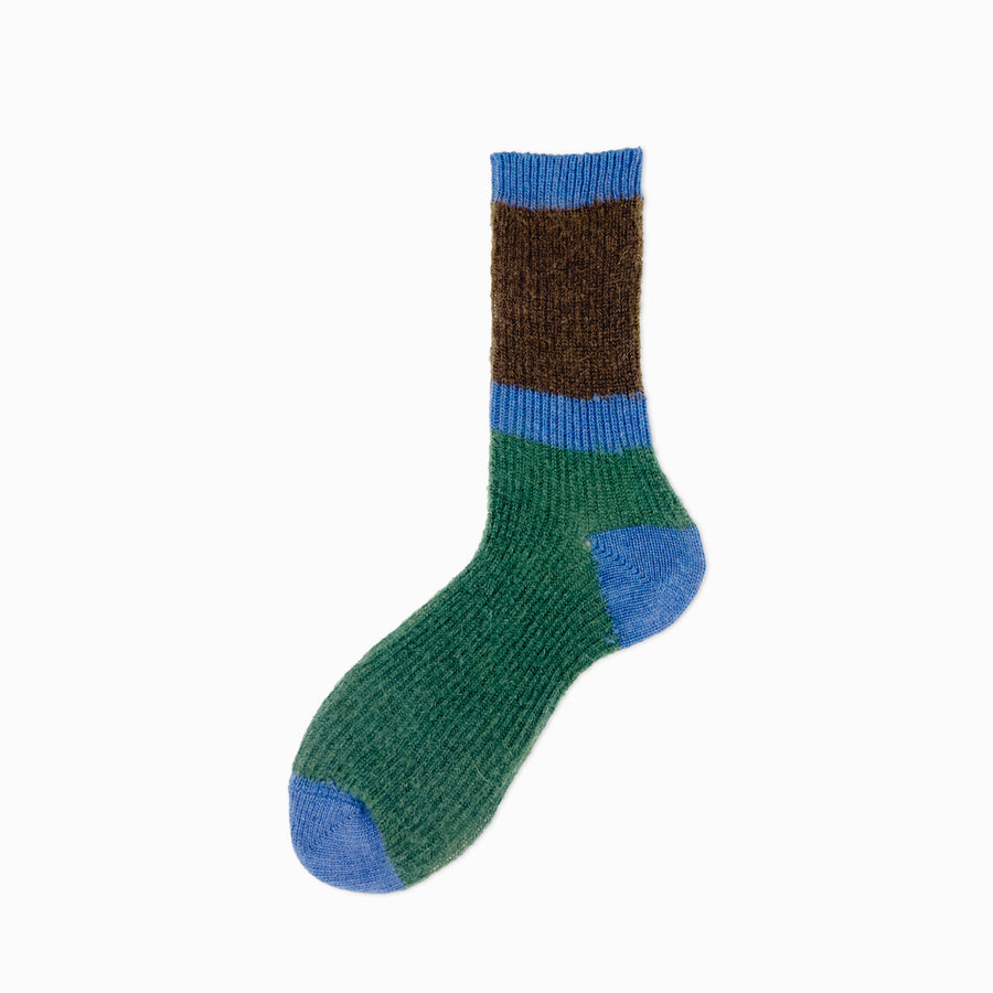 Chaussettes femme Alto Milano Clara coloris castagna, vue principale