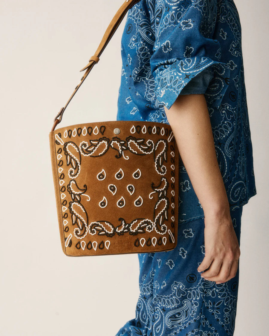 ARIZONA LOVE - Sac en cuir style bandana "pierce bag"