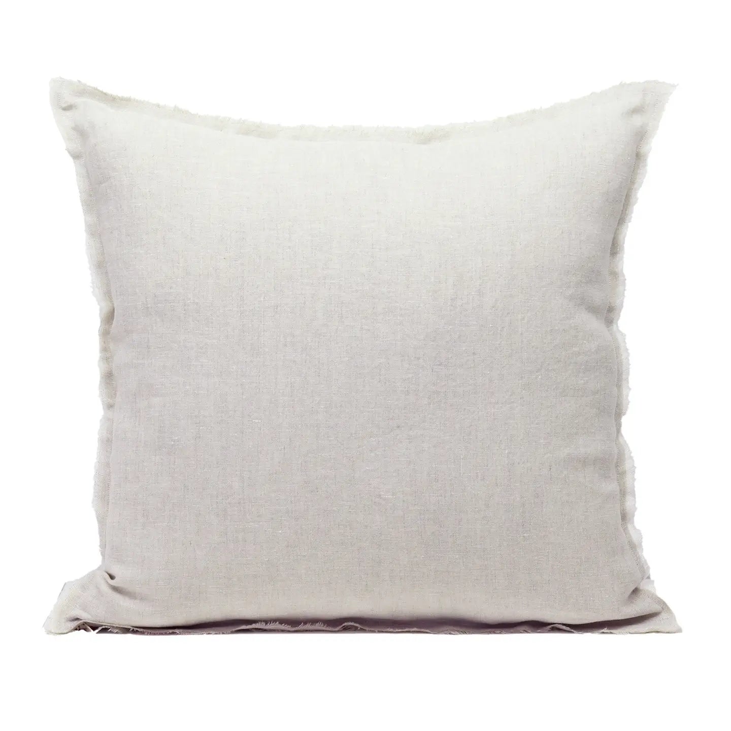 GIARDINO SEGRETO - HOUSSE DE COUSSIN EN LIN SEL POIVRE