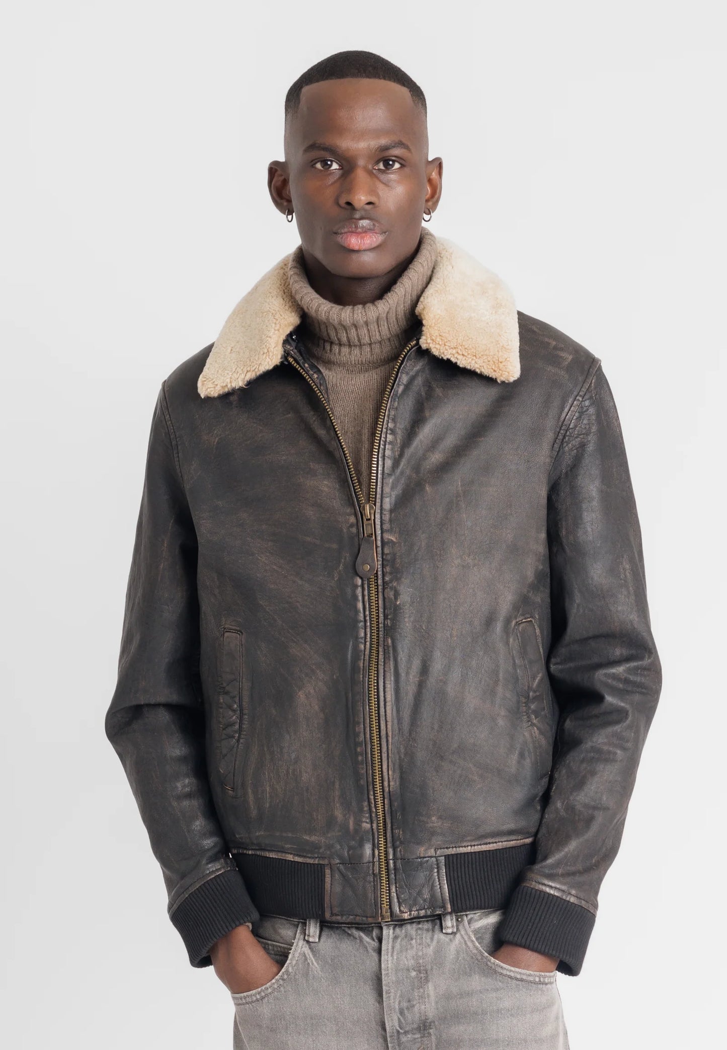 SERGE PARIENTE - Original Used Black Beige