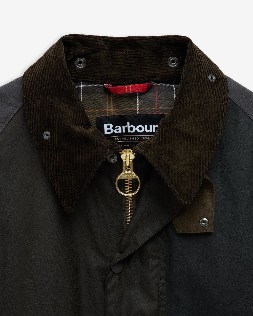 BARBOUR - Patchwork Transport Waxed Jacket