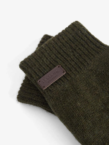 BARBOUR - CARLTON DARK GREEN GLOVES