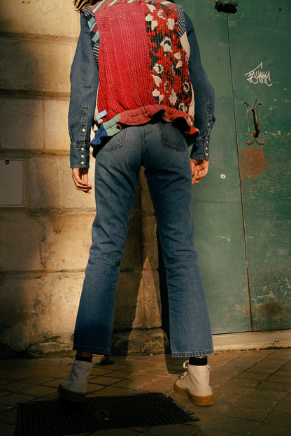 ACQUAVERDE – Patchy Jeans