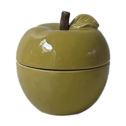 OPJECT PARIS - BOUGIE POMME GLOW KAKI VANILLE