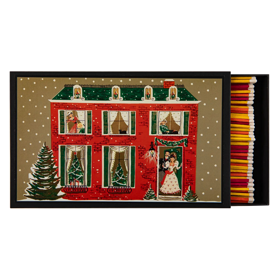Allumettes géantes Archivist Gallery Maison de Noël, boîte géante, vue principale