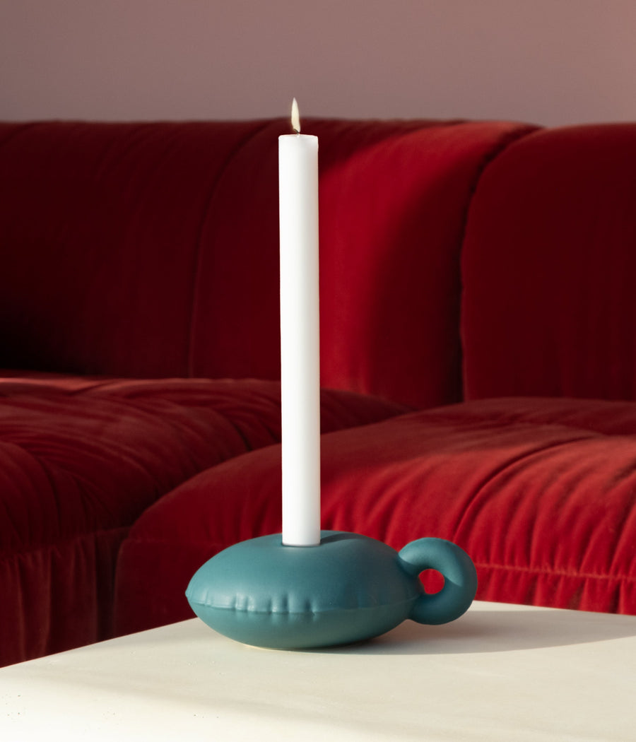 HOME STUDYO - Bougeoir Candy Teal