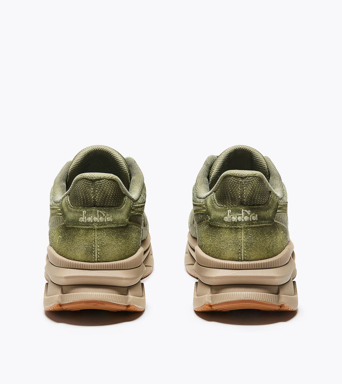 Semelle de la basket homme Diadora V7000 Dip Dye vert nénuphar