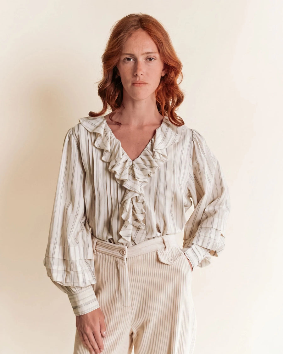 Emile Et Ida - Blouse Femme En Coton Rayée