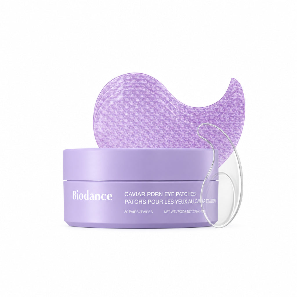 Patchs yeux Caviar PDRN Biodance en hydrogel, vue principale