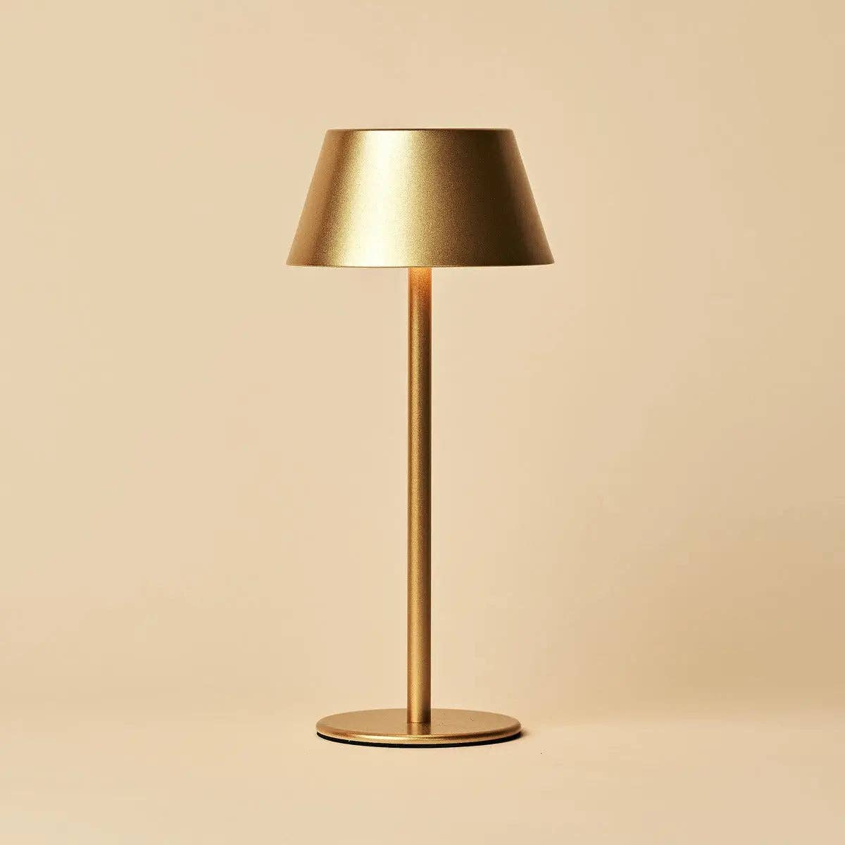 Lampe sans fil Milou dorée Tavellio, vue principale