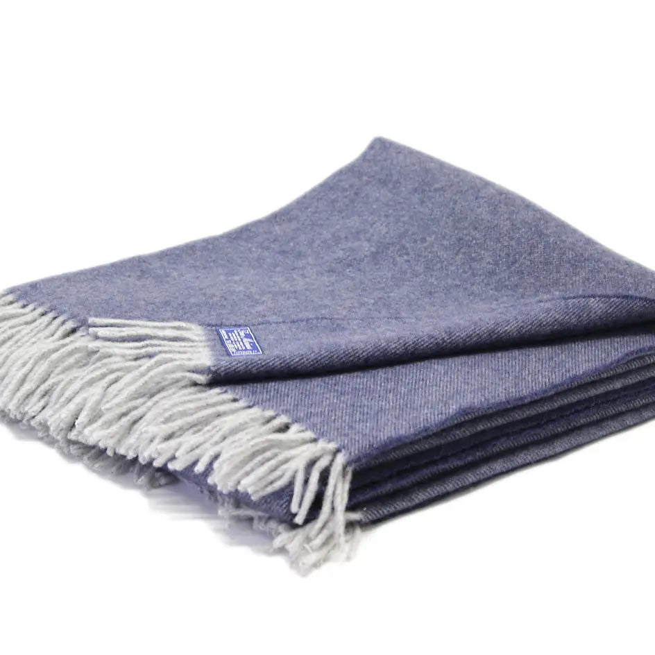 GIARDINO SEGRETO - PLAID BLEU