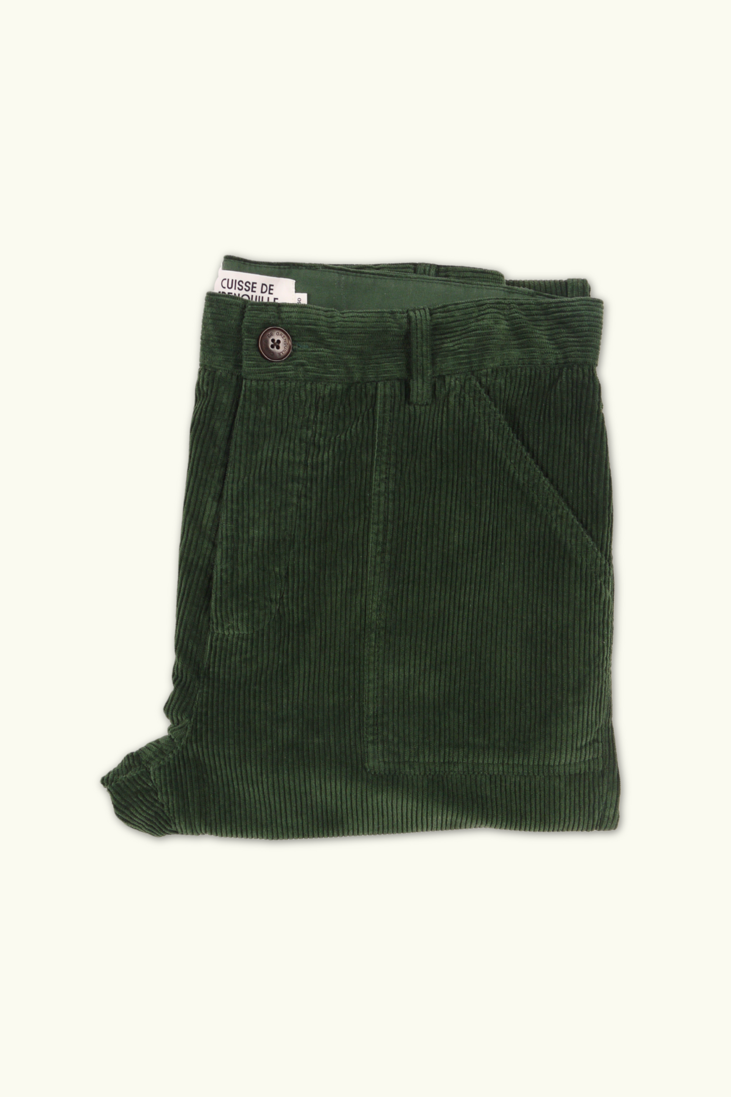 CUISSE DE GRENOUILLE - Pantalon Fatigue Velours Côtelé